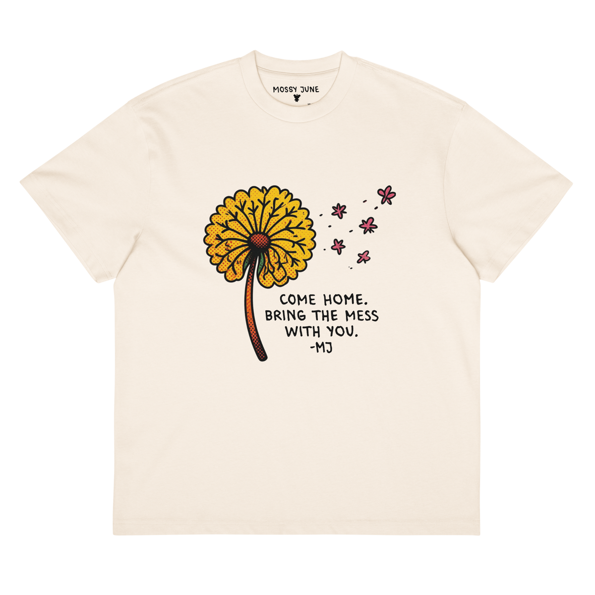 Dandelion Unisex Box Tee